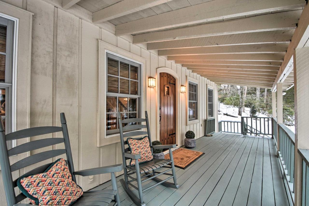 Lush Mirror Lake Cottage Rental With Private Deck Highlands Exterior photo
