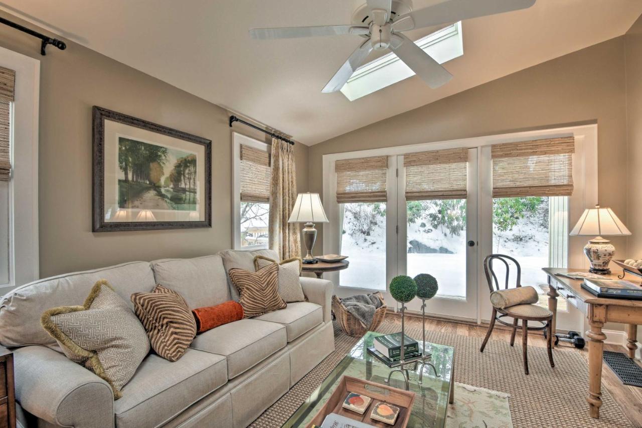 Lush Mirror Lake Cottage Rental With Private Deck Highlands Exterior photo